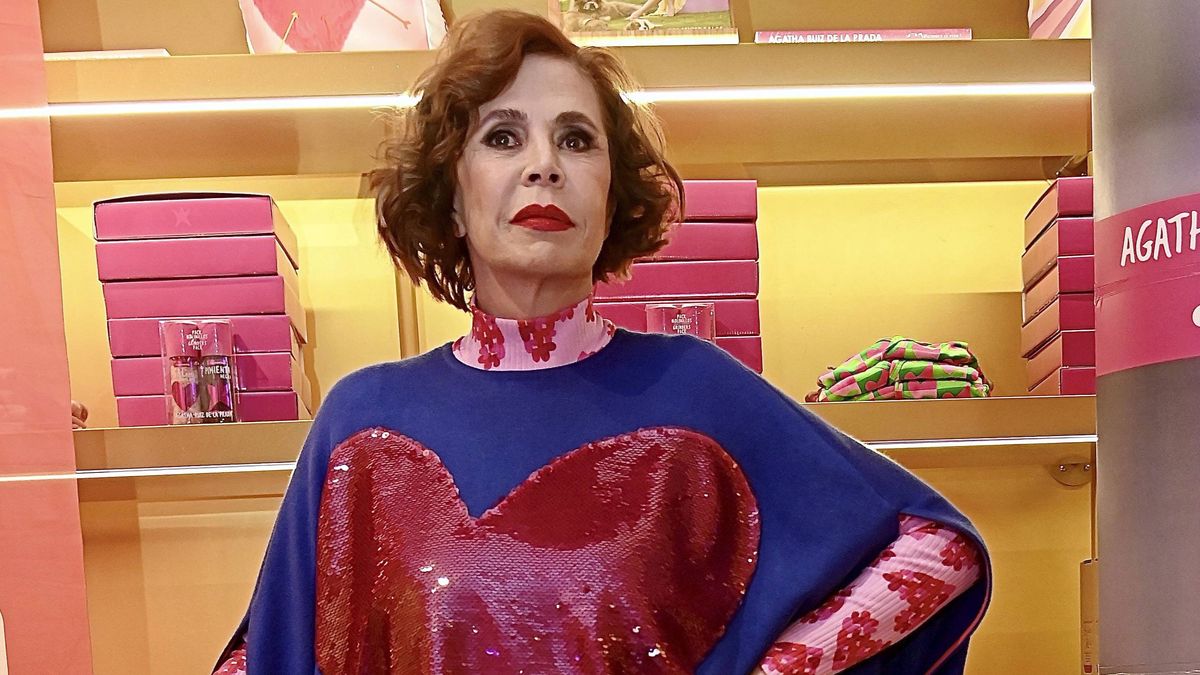 Agatha Ruiz de la Prada en una presentación