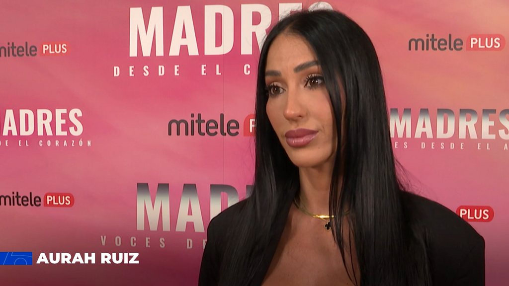 Aurah Ruiz en el estreno de 'Madres: desde el corazón'
