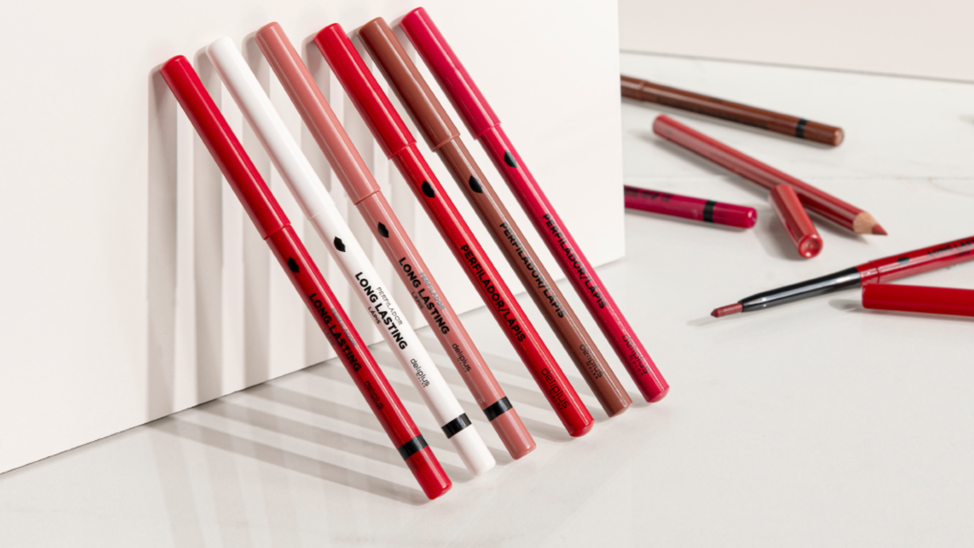 Gama de perfiladores de labios Long Lasting de Deliplus