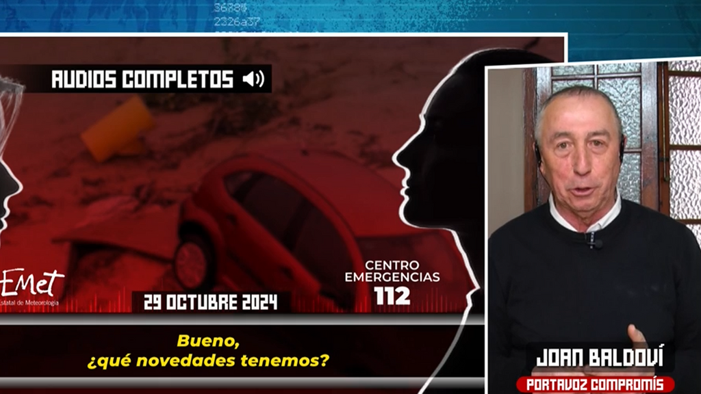 Joan Baldoví, tras la negativa de Mazón de acudir a 'TEM': ''Está ocupado huyendo de la gente y de los periodistas''