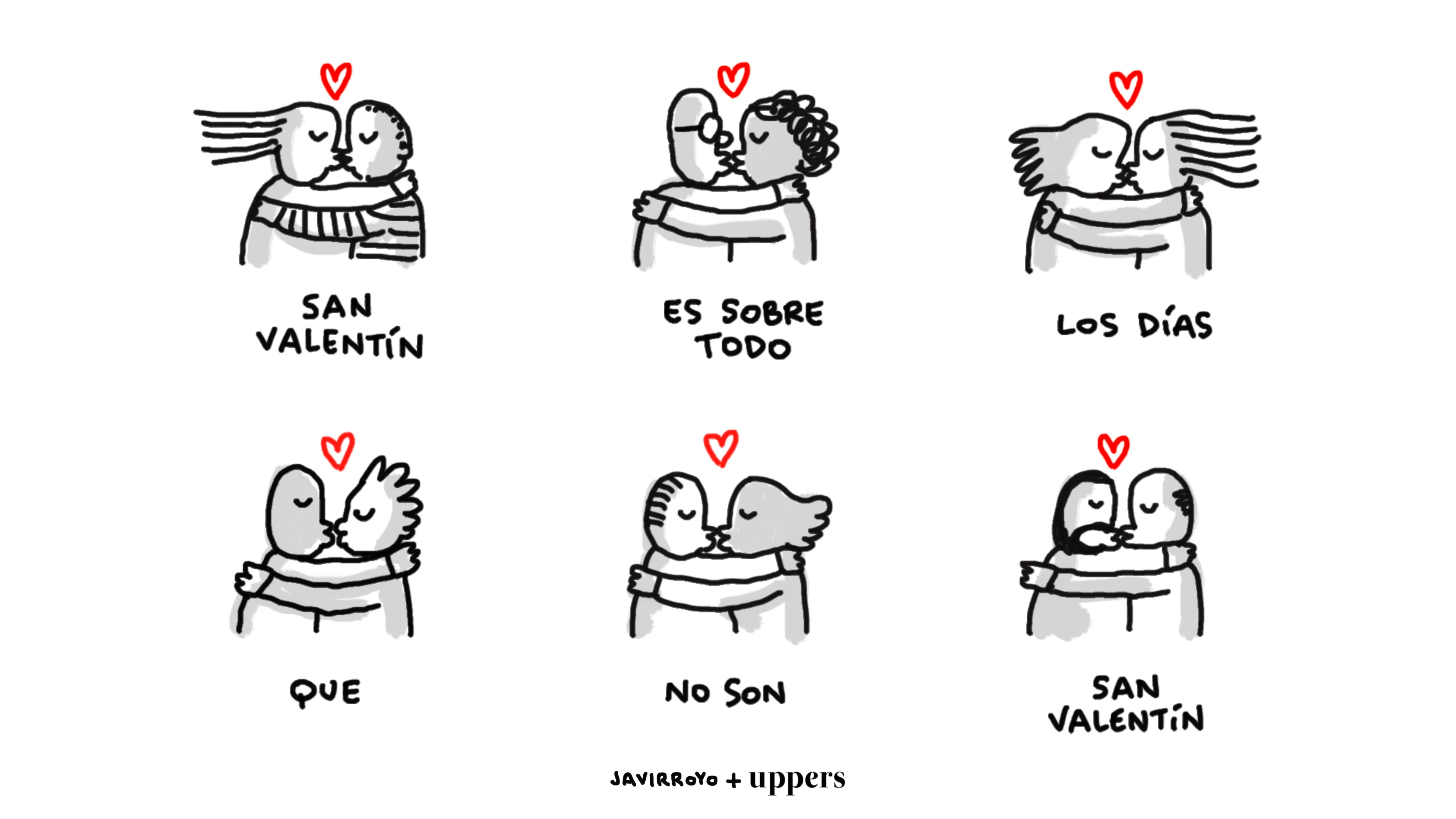 La viñeta de Javirroyo: "San Valentín es sobre todo..."