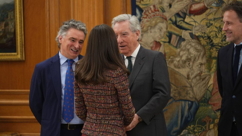 Reina Letizia e Iñaki Gabilondo