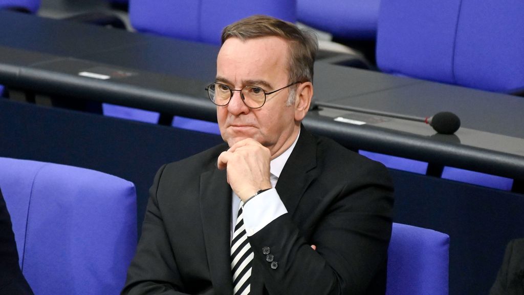 El ministro de Defensa de Alemania, Boris Pistorius