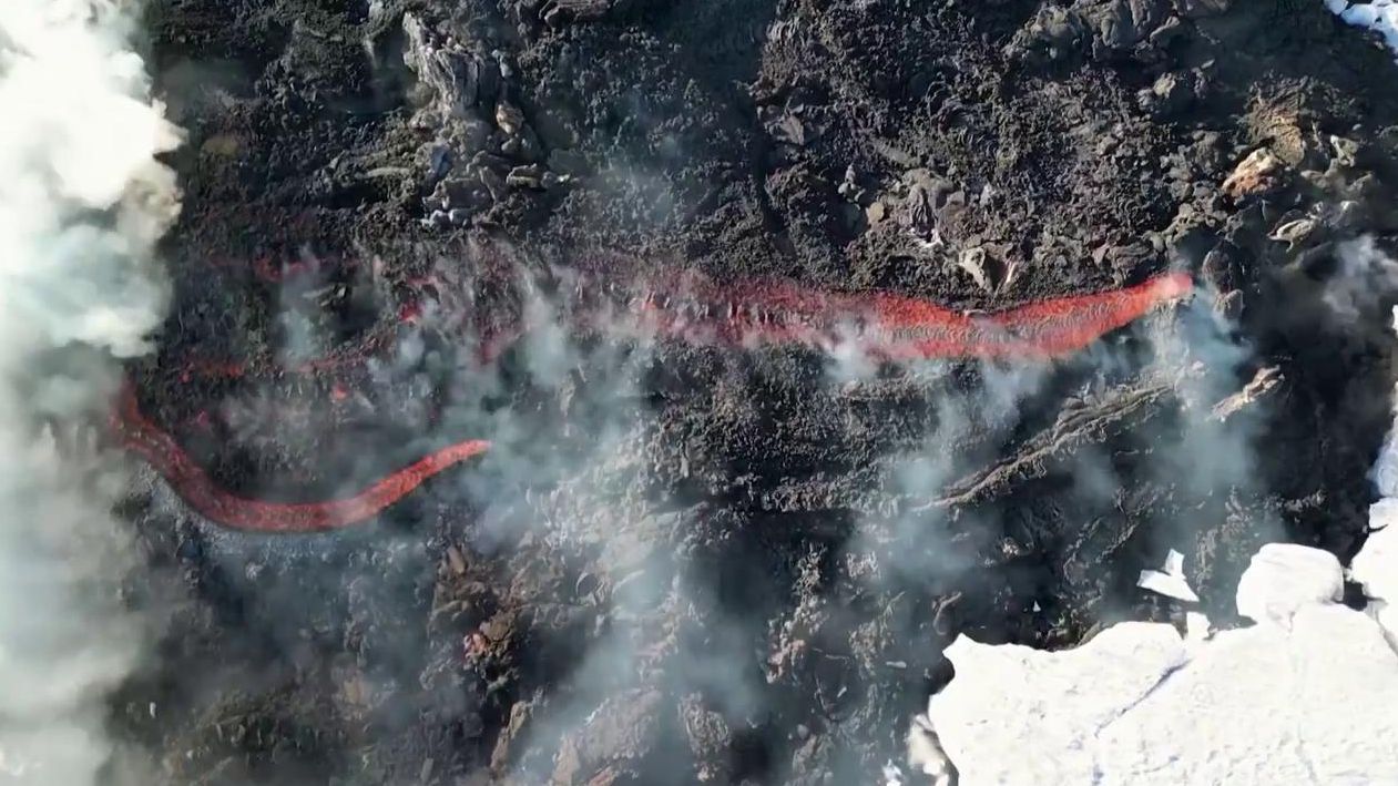 El volcán Etna