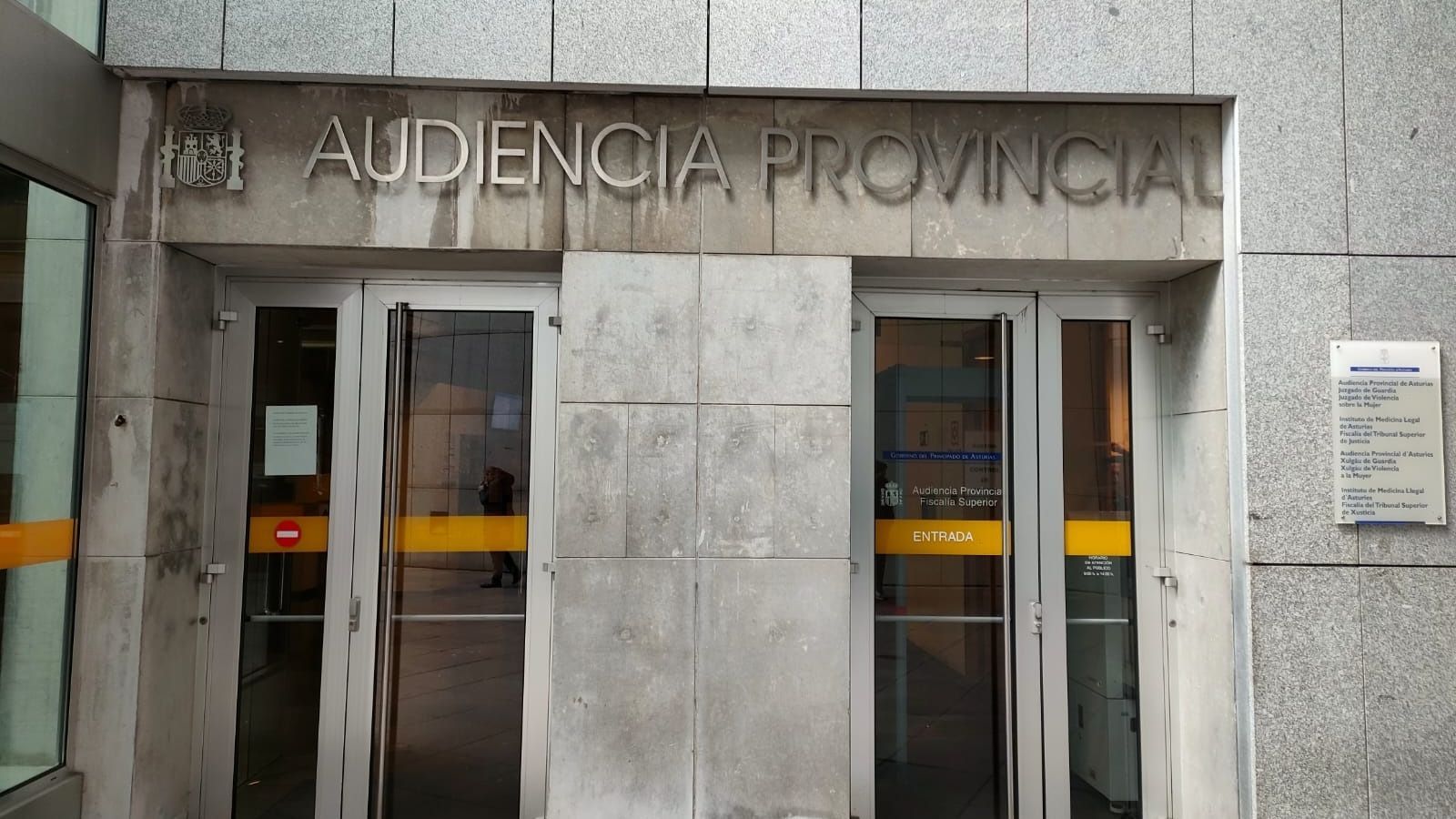 Juzgados de Oviedo, Asturias.