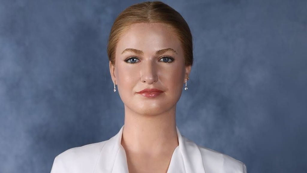 Así es la nueva figura de cera de Leonor