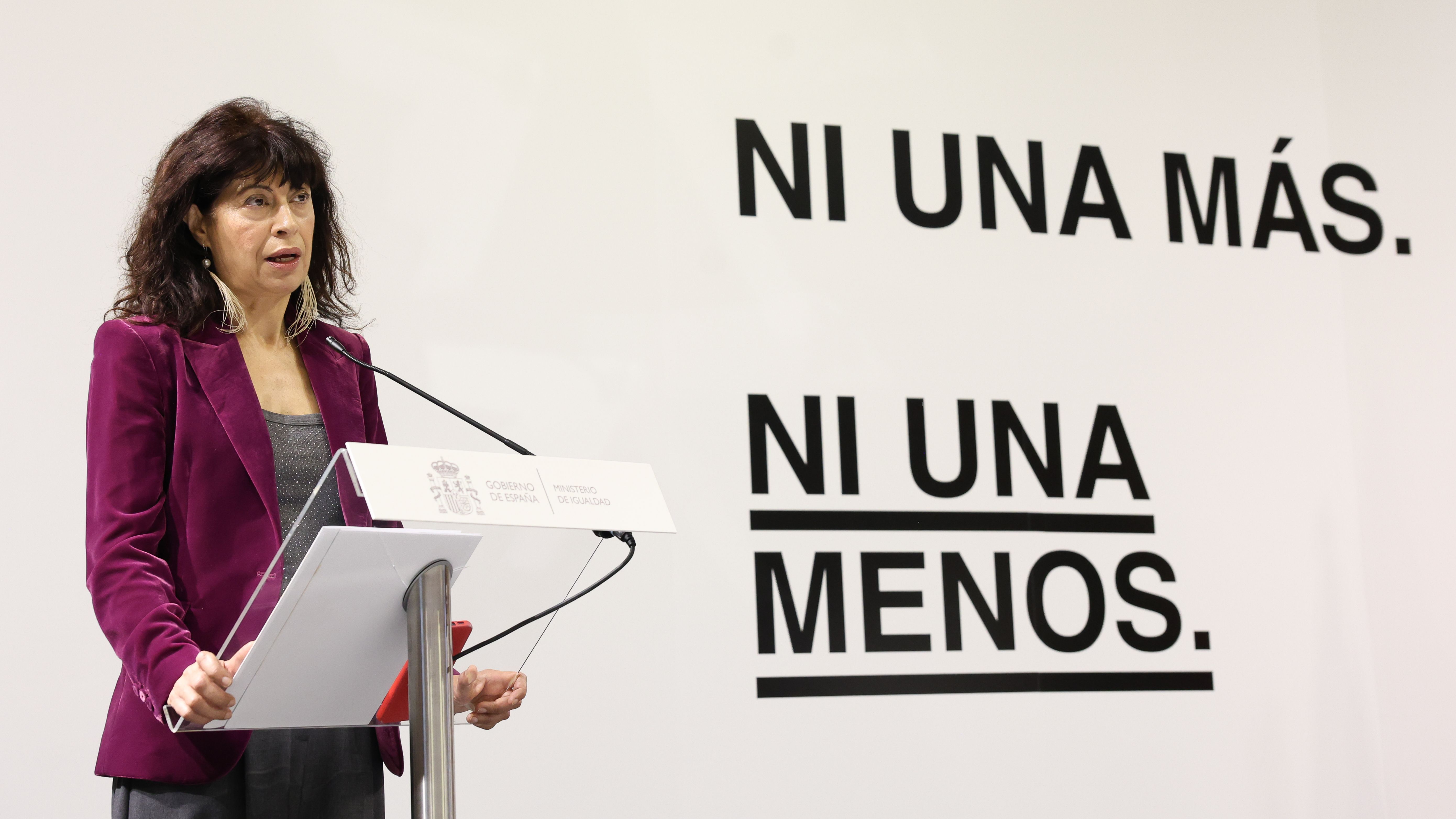 La ministra de igualdad, Ana Redondo