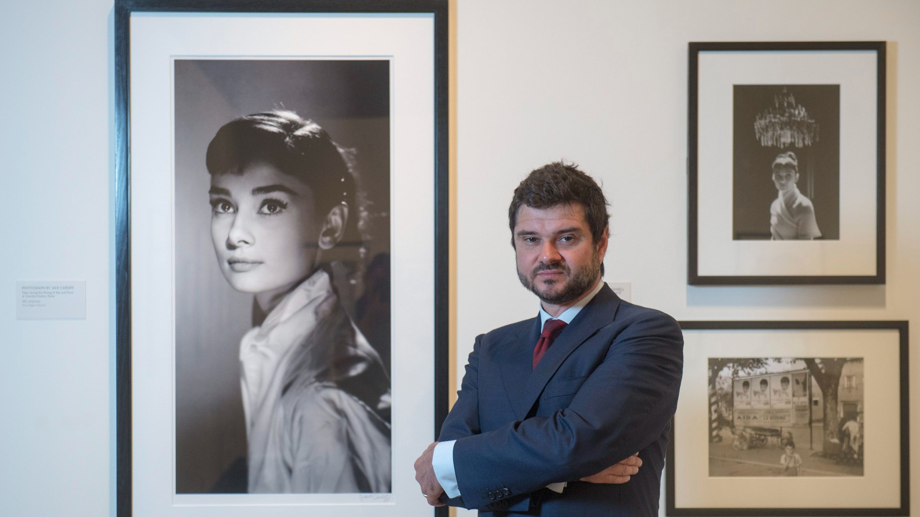 Luca Dotti, hijo de Audrey Hepburn. FUENTE: Cordonpress