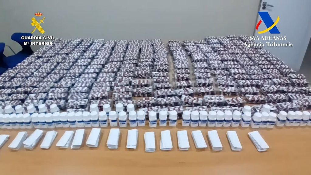 Tres detenidos en Melilla con 27.000 comprimidos de fármacos que iban a pasar a Marruecos