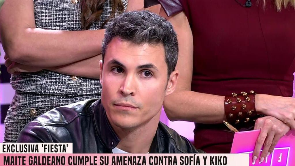 Maite Galdeano cumple su amenaza y se compra un terreno al lado de Sofía: la reacción en directo de Kiko Jiménez