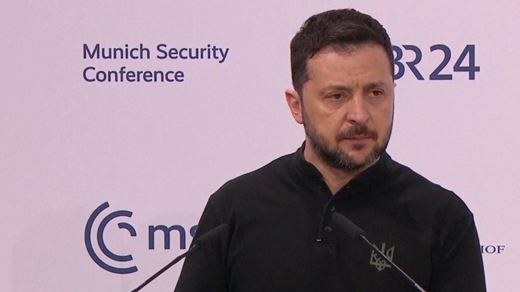 Volodimir Zelenski llama a la creación de un "Ejército europeo"