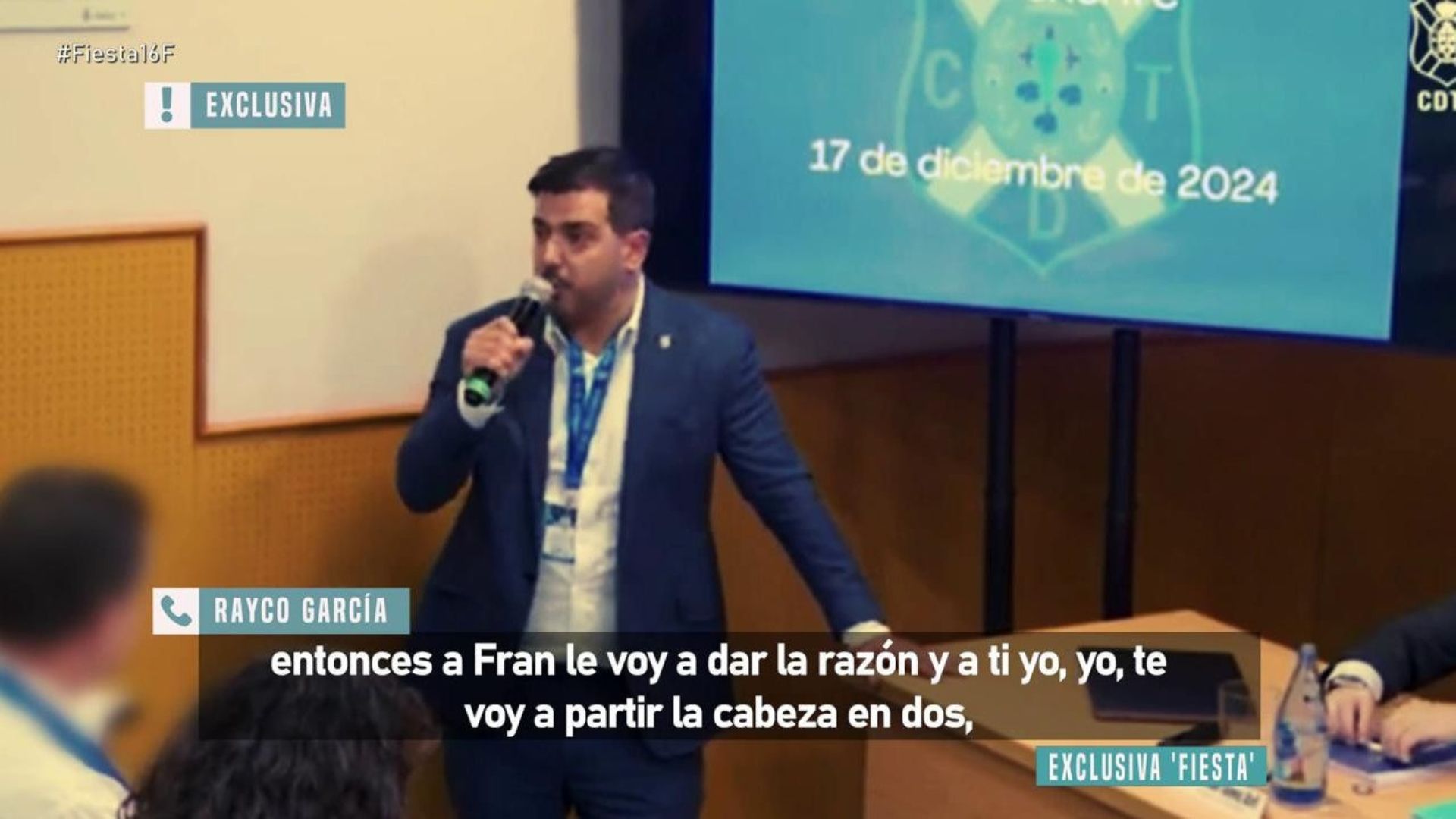 Exclusiva | El aterrador audio de Rayco García al hermano de su presunta víctima: "Te voy a partir la cabeza en dos" Fiesta 2025 Top Vídeos 496