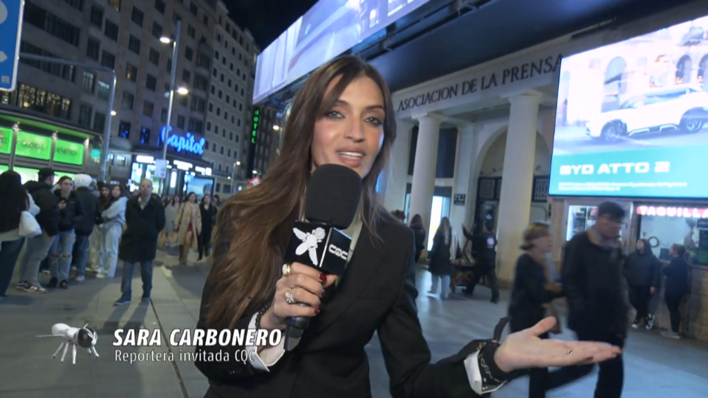 El primer reportaje de Sara Carbonero en 'Caiga quien caiga': así ha sido su divertido encuentro con Manuel Carrasco