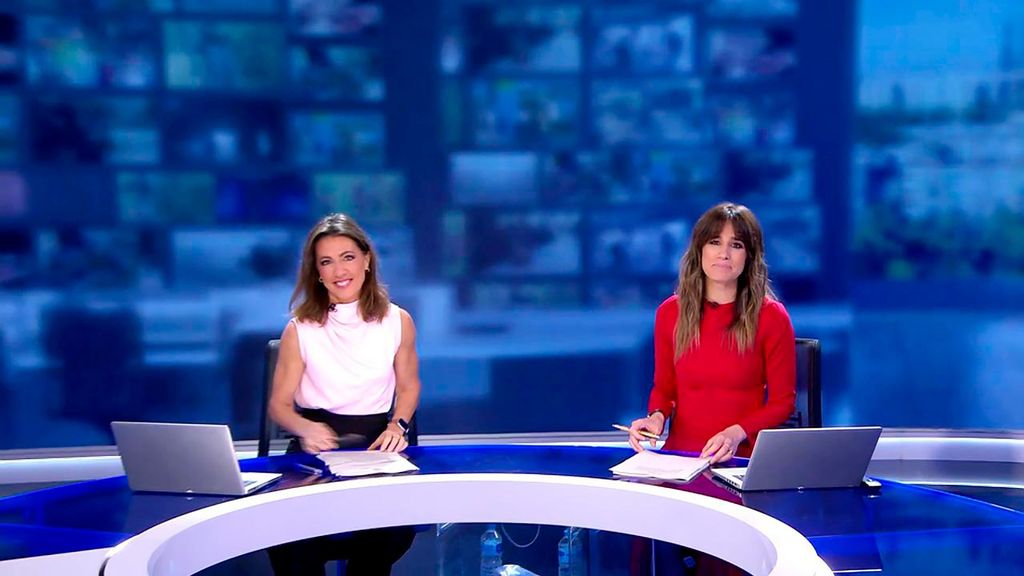 Con Isabel Jiménez y Ángeles Blanco Informativos Telecinco 2025 Mediodía 17/02/2025