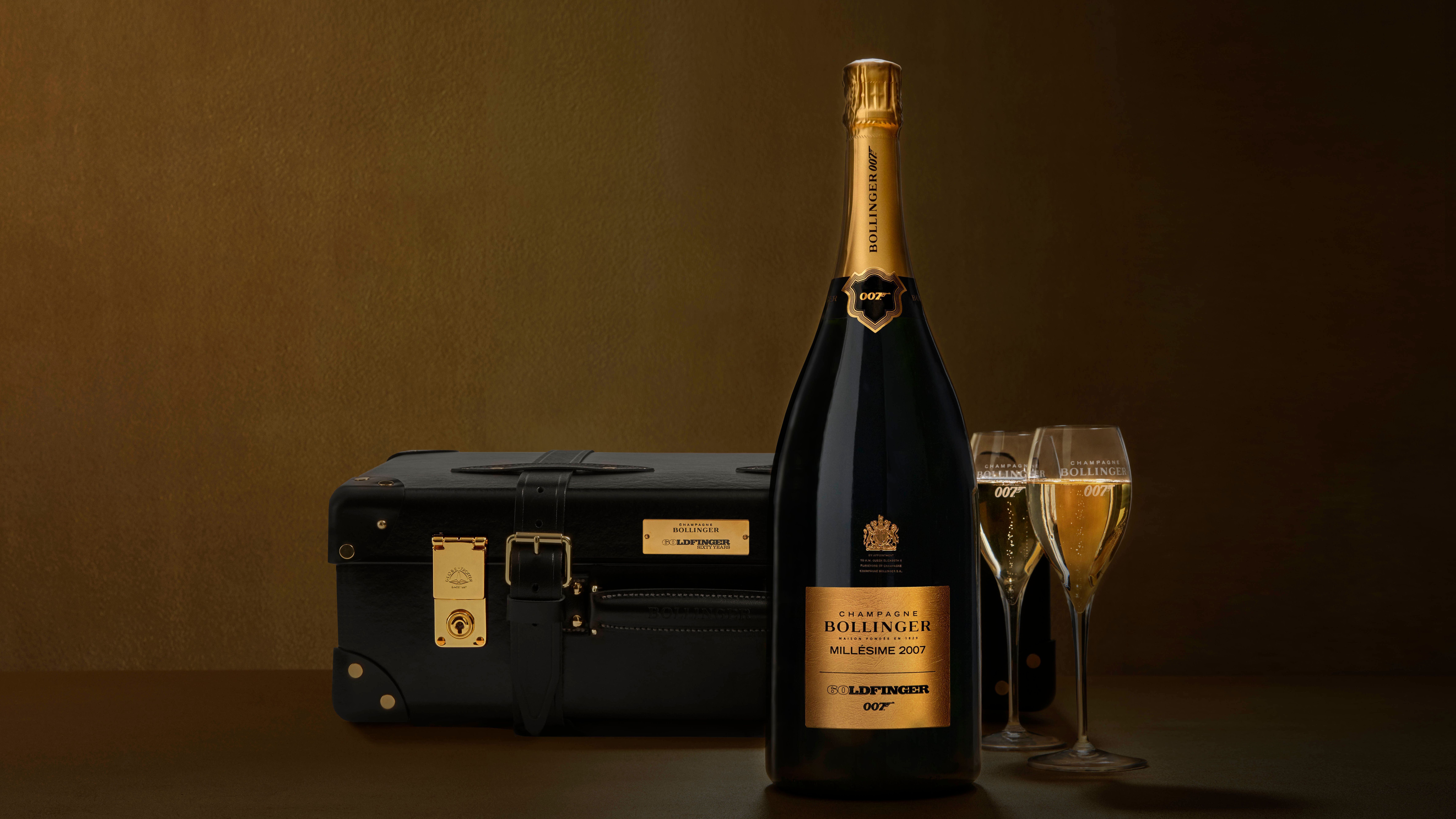 Sólo se van a comercializar 200 unidades de la edición Champagne Bollinger Goldfinger 007.