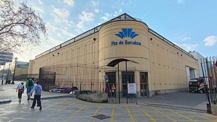 El pabellón 2 de la Fira de Montjuïc