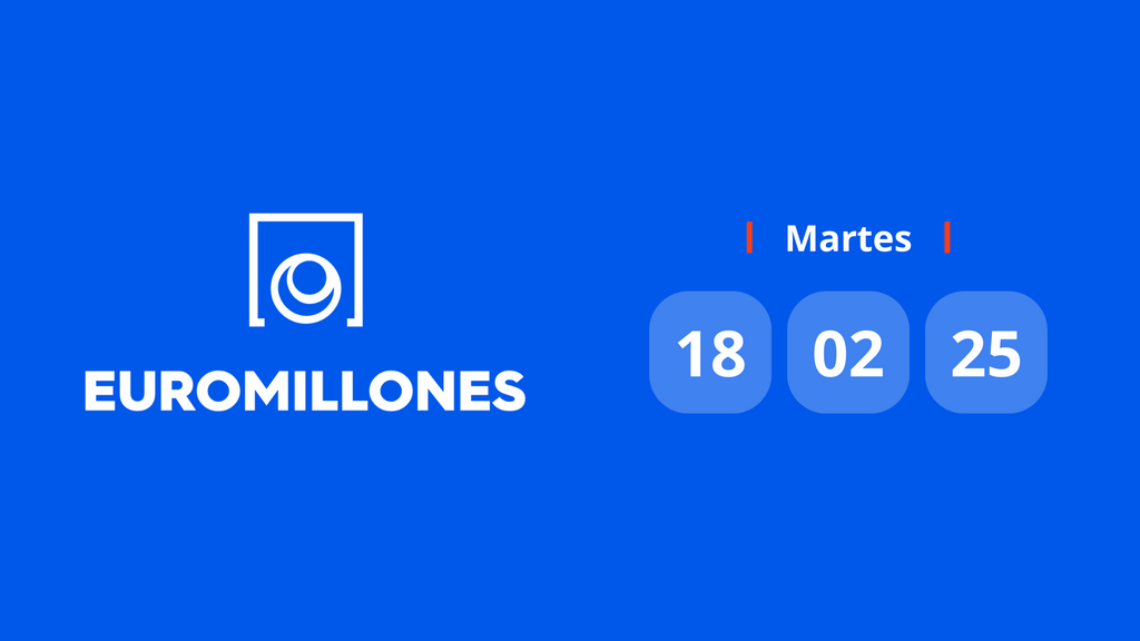 Resultado Euromillones: comprobar número premiado hoy martes 18 de febrero de 2025