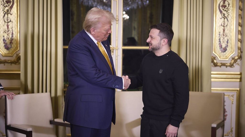 Donald Trump y Zelenski