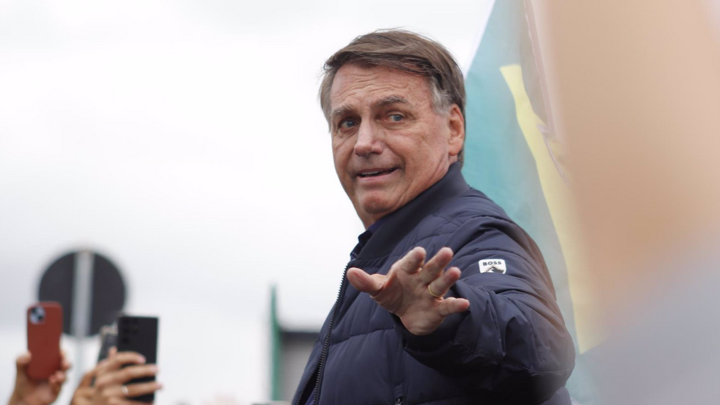 El expresidente de Brasil Jair Bolsonaro.