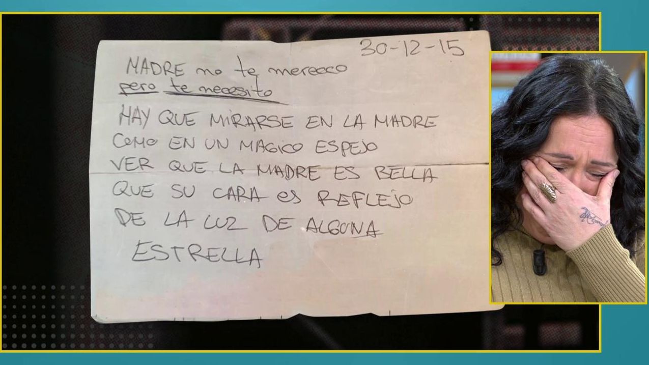 El poema que le escribió Juan Manuel a su madre