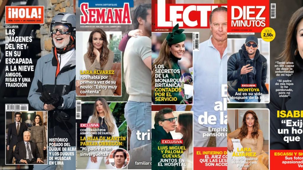 Estas son las portadas del 19 de febrero de 2025