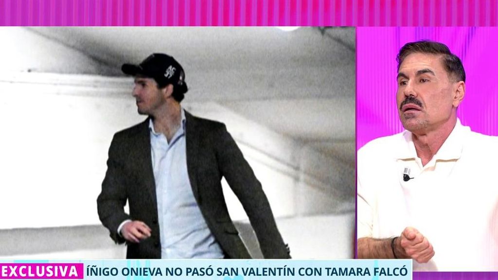 Exclusiva | Iñigo Onieva no pasó la noche de San Valentín con Tamara Falcó: Las imágenes que lo demuestran