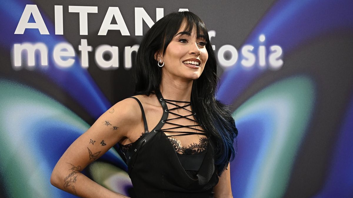 Aitana, en la premiere de su documental 'Metamorfosis'