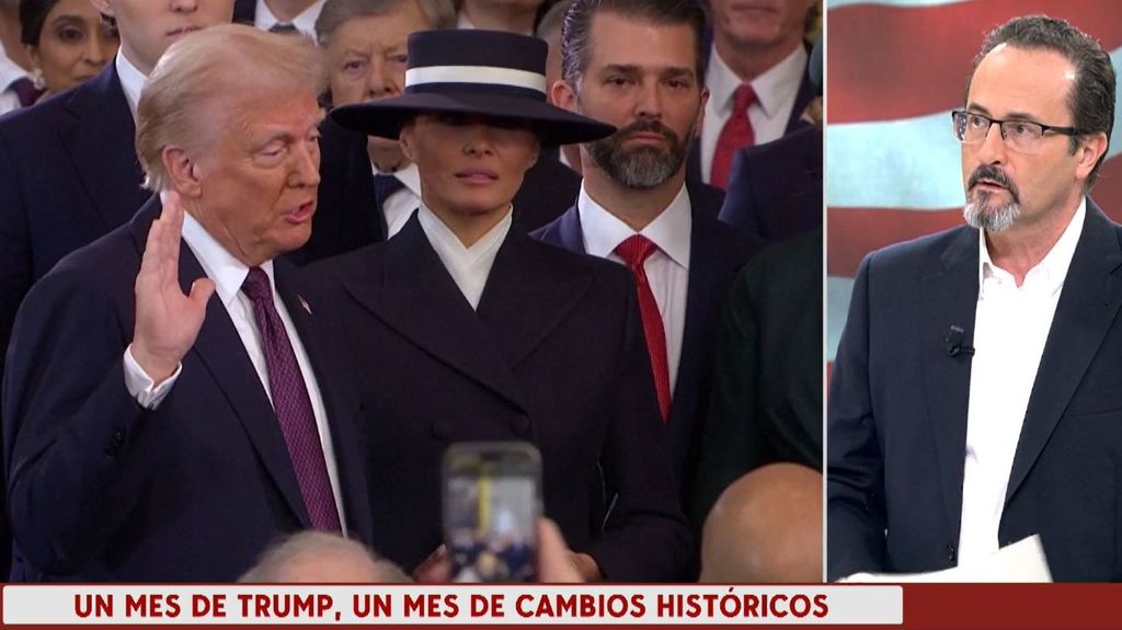 Donald Trump cumple un mes de mandato