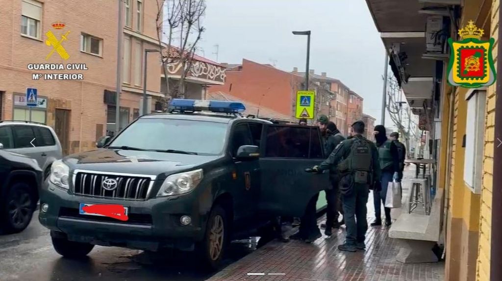 Operación yihadista en Toledo realizada por la Guardia Civil.
