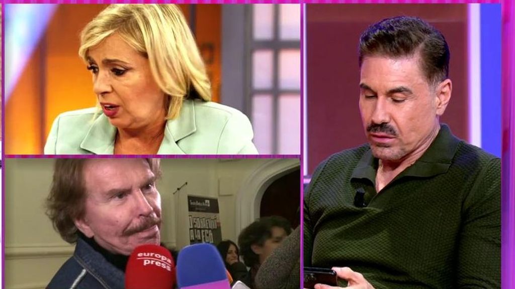 Exclusiva | Bigote Arrocet, sorprendido con los misteriosos mensajes enviados desde el móvil de María Teresa Campos