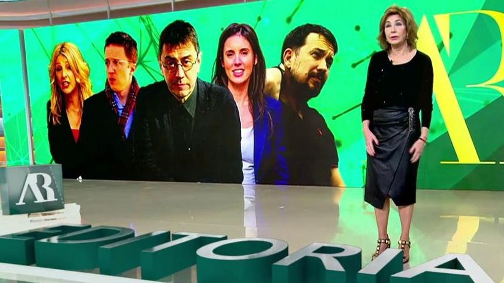 Ana Rosa, tras las denuncias a Monedero por presunto acoso sexual: "El punto violeta se convirtió en un agujero negro que se tragó las denuncias"