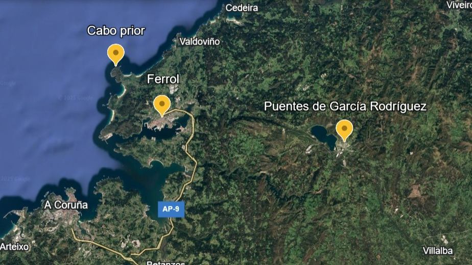 La zona en la que se busca a Jesús Óscar López Frieiro