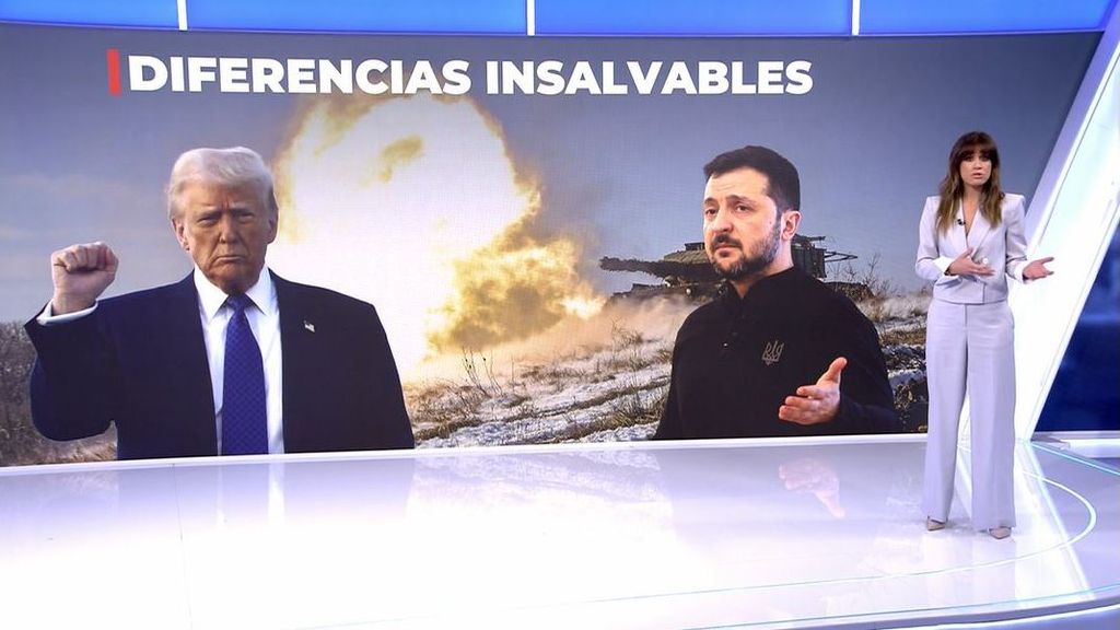 Las diferencias insalvables entre Trump y Zelenski para poner fin a la guerra