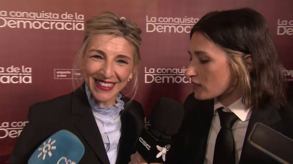 Yolanda Díaz y otros rostros muy conocidos mostrarán su cara más divertida en ‘Caiga quien caiga', el domingo a las 22:00 h.