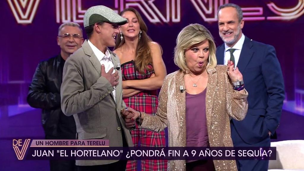 Jorge Javier Vázquez hace de celestino entre Terelu y Juan 'El hortelano': "Huele muy bien"