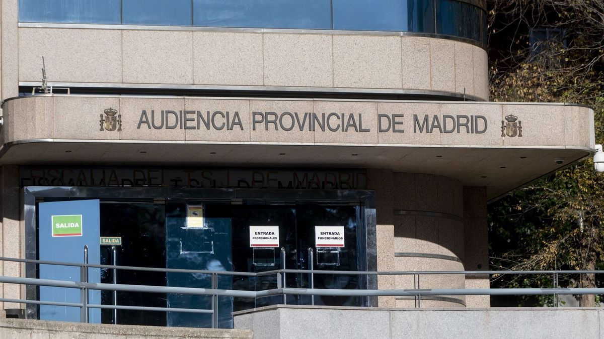 Audiencia Provincial de Madrid.