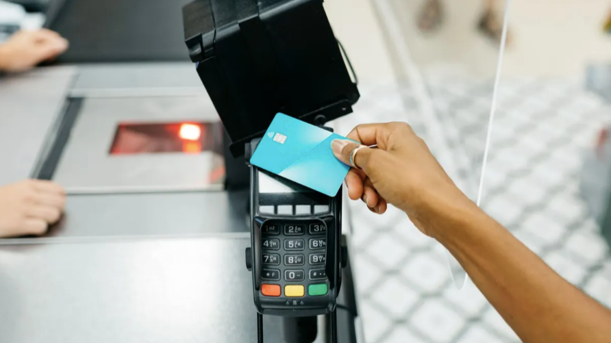 Imagen de archivo de un datáfono