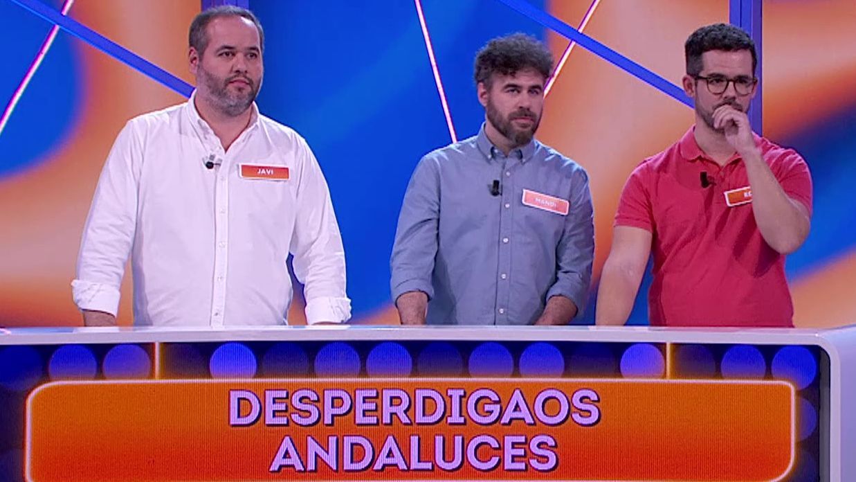 Javi, Mandi y Edu, miembros de 'Desperdigaos andaluces'