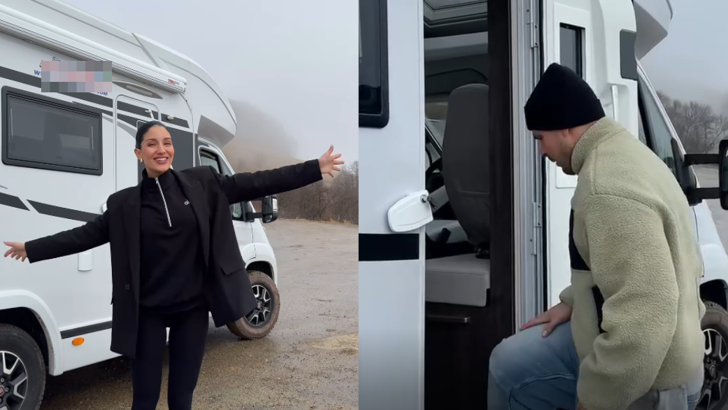 Tania Medina y Alejandro Nieto abren las puertas de su autocaravana de lujo
