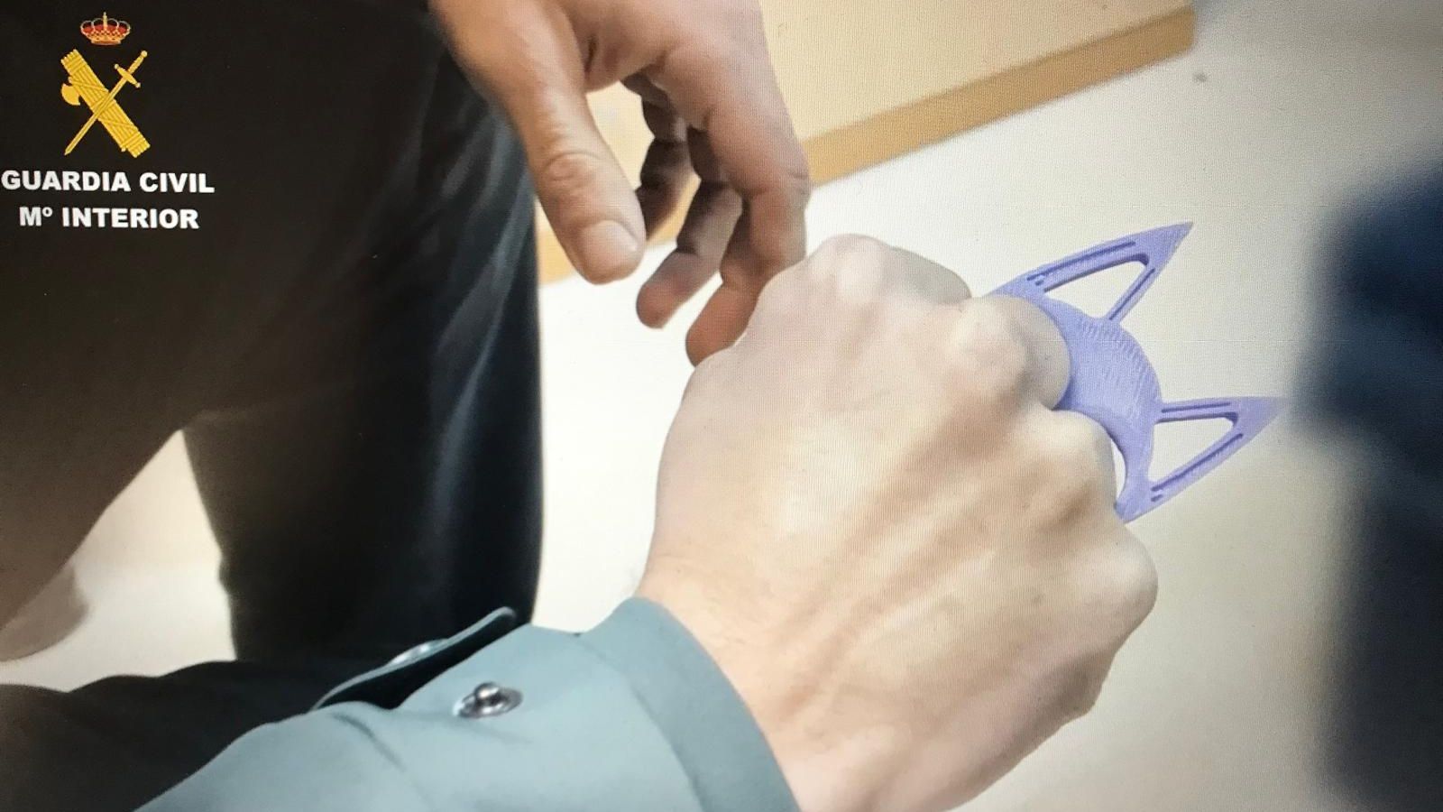 Las llaves de pugilato eran de fabricación artesanal
