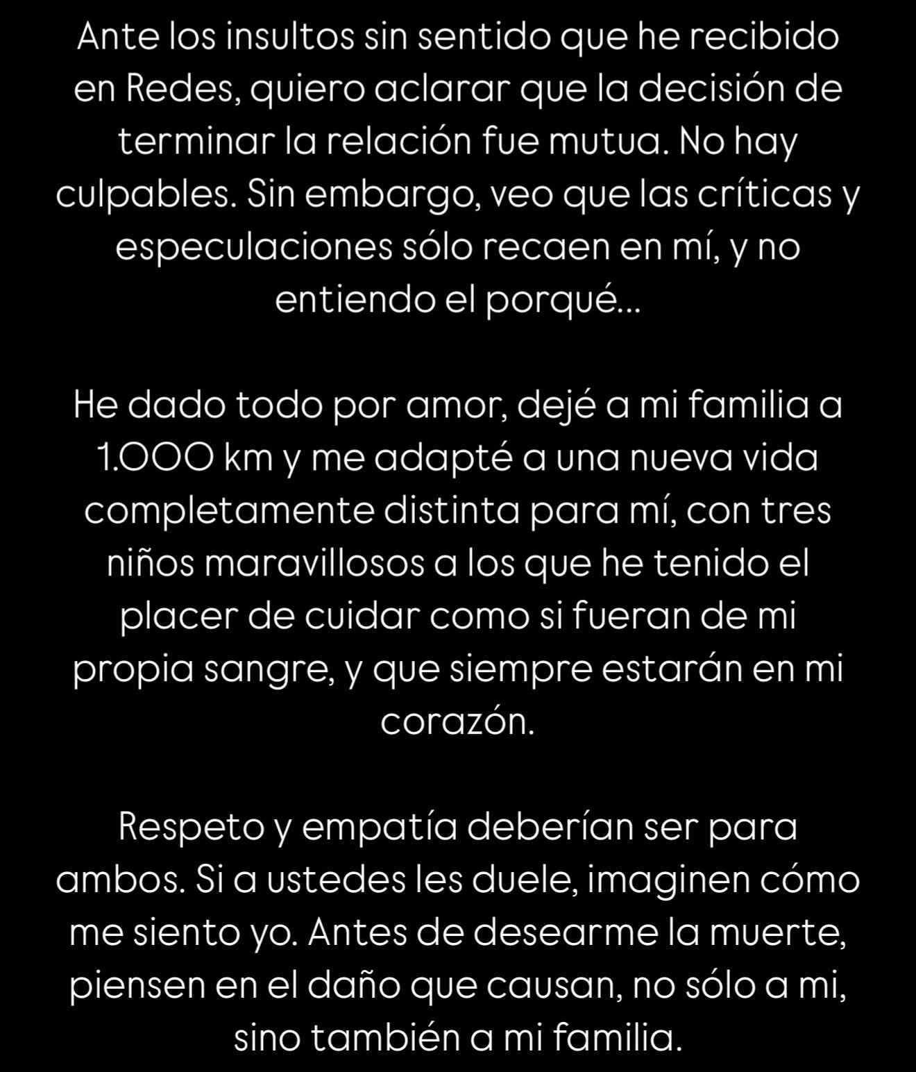 El comunicado de Luitingo sobre su papel con los hijos de Jessica Bueno