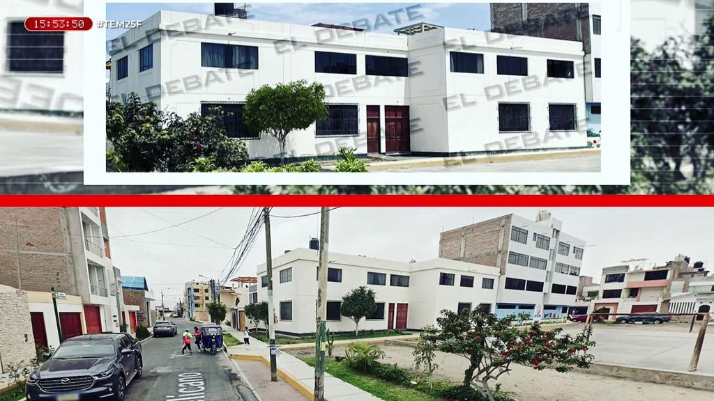 El edificio a nombre de Ábalos en Perú