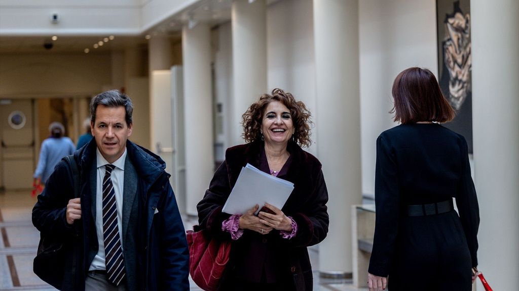 La vicepresidenta primera y ministra de Hacienda, María Jesús Montero.