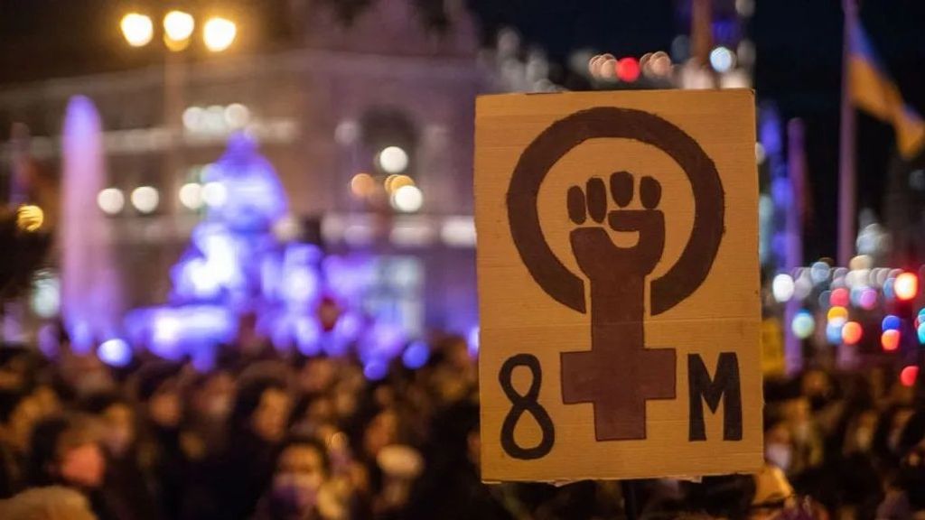 Manifestación de 2002 del 8M, Dia Internacional de la Mujer