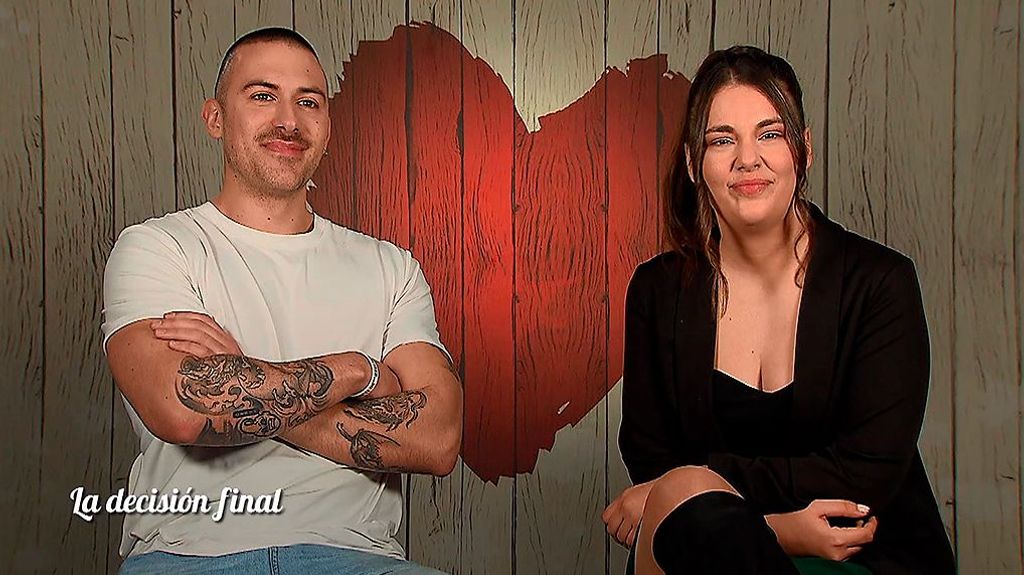 Marcos y Cristina durante su cita en 'First Dates'