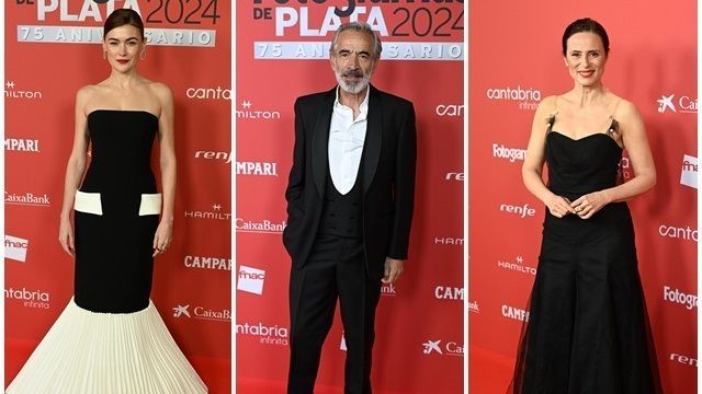 Marta Nieto, Imanol Arias y Aitana Sánchez-Gijón en los Fotogramas de Plata.