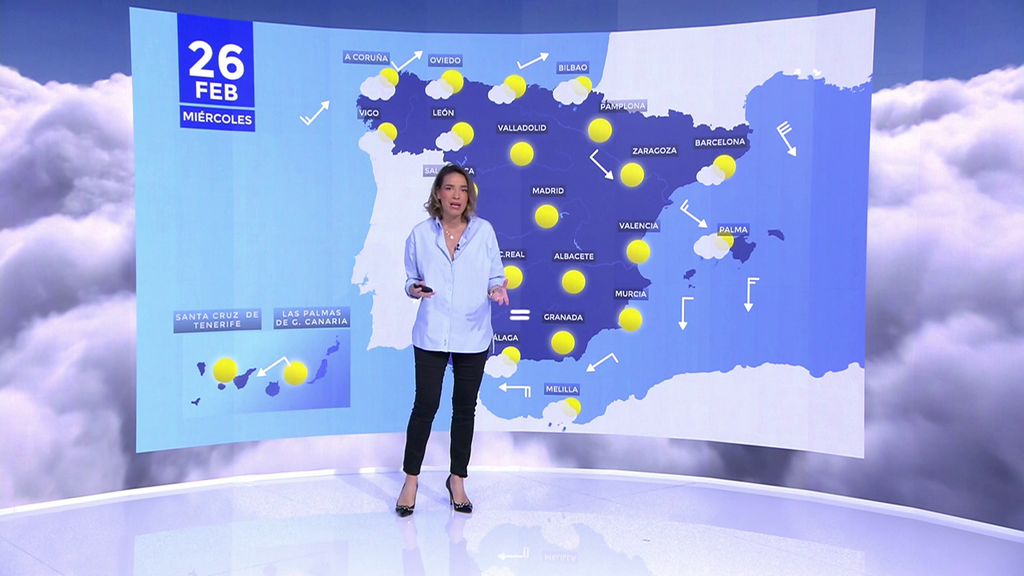 Olas de hasta 5 metros y rachas de viento de 80km/h ponen en aviso amarillo a seis comunidades