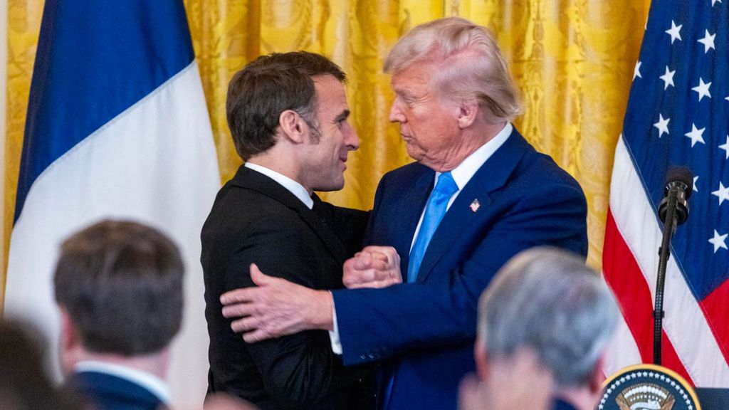 Risas y tensión en la reunión entre Macron y Trump: los tres puntos fundamentales sobre la paz en Ucrania