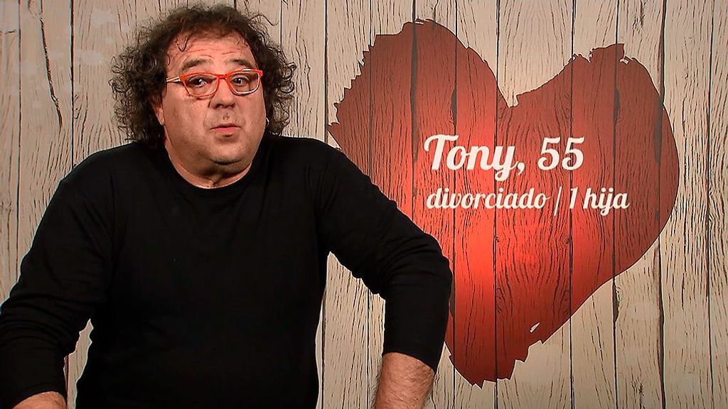 Tony durante su paso en 'First Dates' 