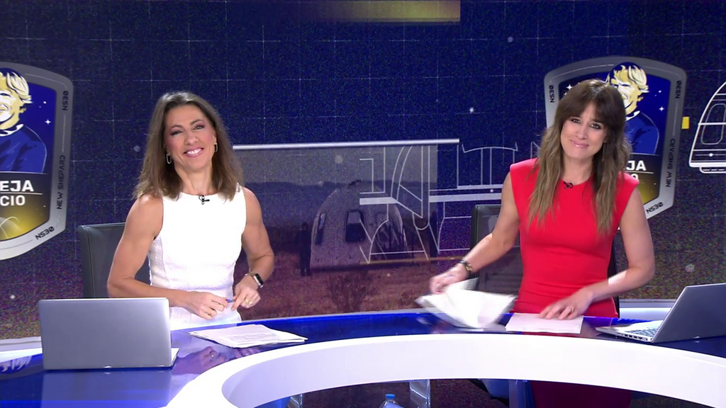 Con Isabel Jiménez y Ángeles Blanco Informativos Telecinco 2025 Mediodía 25/02/2025